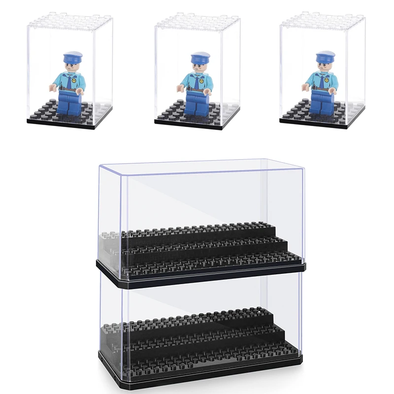 BUDOVANIE MINIFIGURE Hračky Hračky odolné voči prachu DISPORE DISPLATION Zostavené Zostavené detské hračky pre ukladanie figúrka LEGO