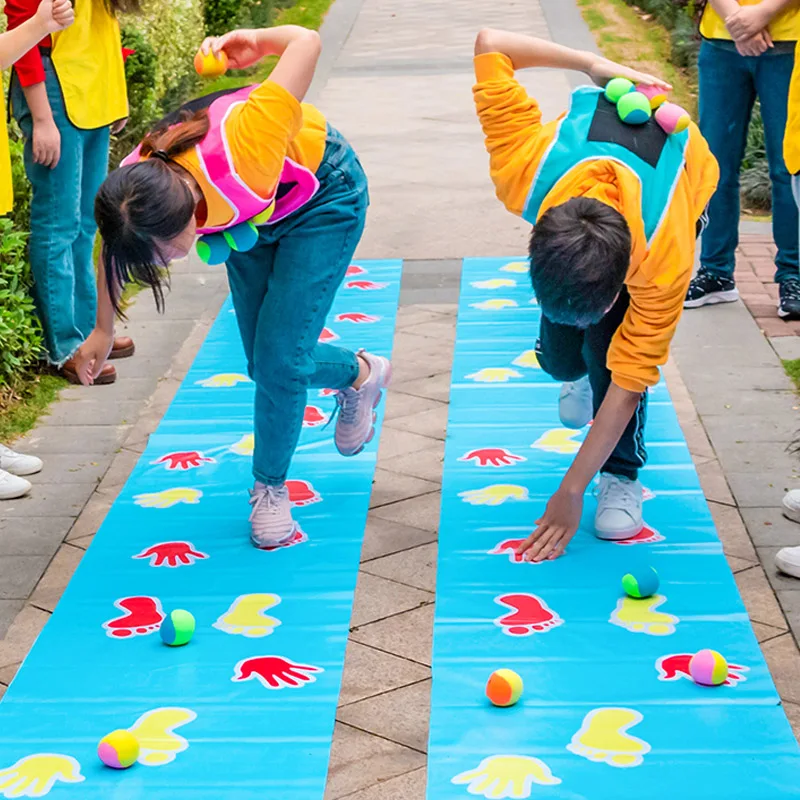 Budovanie tímov rúk a nôh Budovanie aktivít pre dospelých Kids Outdoor Sensory Integrácia a koordinačné hračky Juegos Divertidos