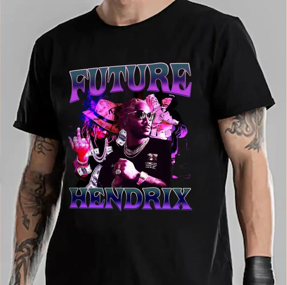 Budúce vinobranie mikina vintage hendrix budúce grafické tričko Budúce vinobranie tričko Classic 90s Grapic Tee Unisex Bootleg s