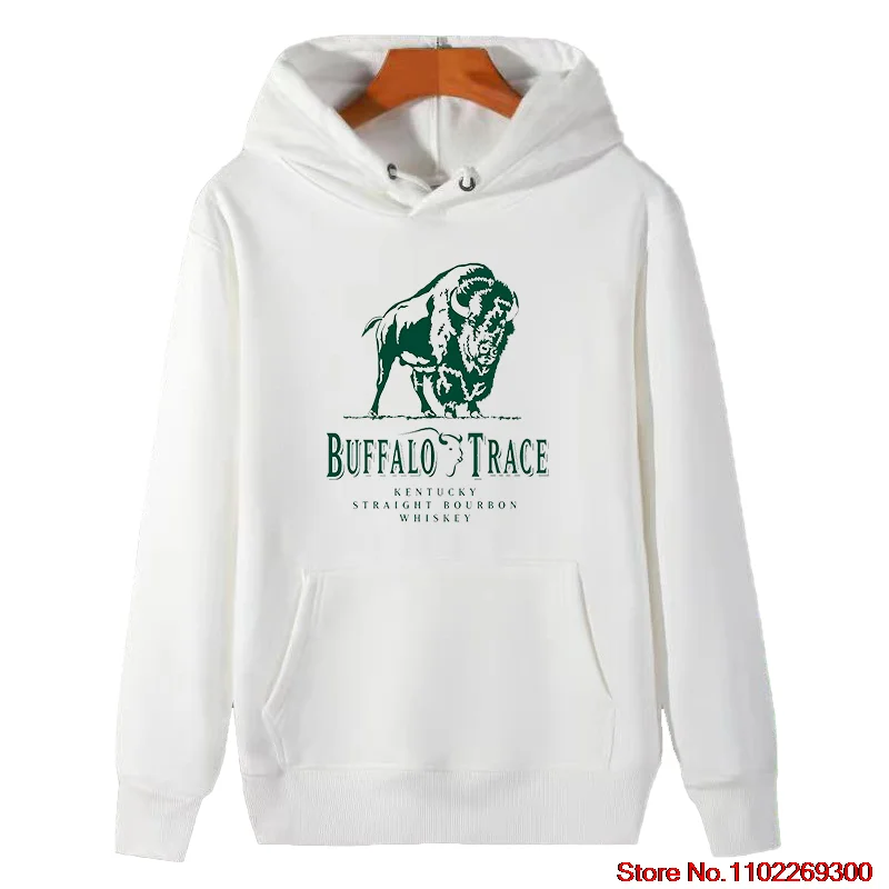 Buffalo Trace liehovar v Frankfort bourbon Classic Graphic Mikiny s kapucňou Vysoko kvalitné zimné bavlnené silné sveter kapucňu