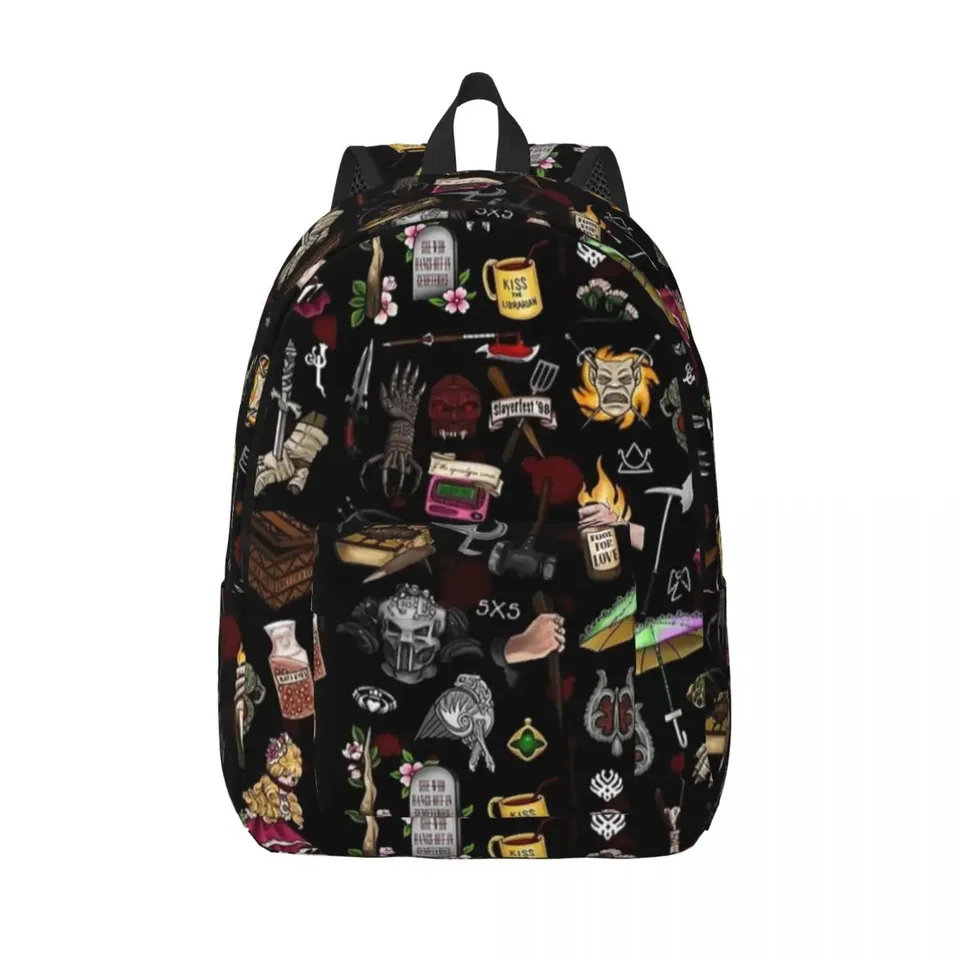 Buffy The Vampire Slayer TV TV batoh pre mužov Ženy Dospievajúci študent turistika cestovanie Daypack prenosný počítač s ramenom Sport Sport