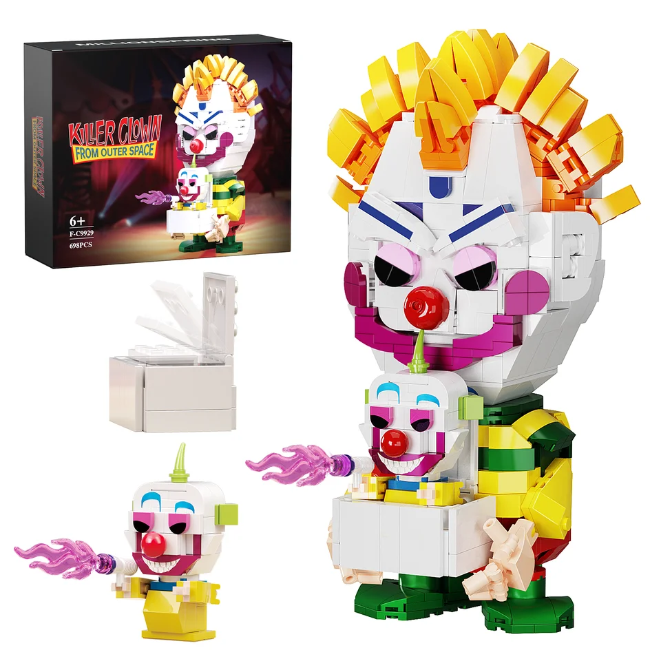 BuildMoc Bibbo s Shorty Model Kit Building Bloky pre deti filmová postava Joker Brick Dwarves Brick Hračka pre deti darček