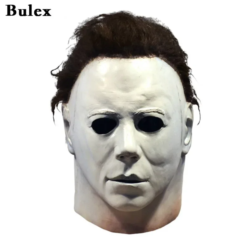 Bulex Halloween 1978 Michael Myers Mask Horror Cosplay kostým latexové masky Halloween rekvizity pre dospelých biele vysokej kvality