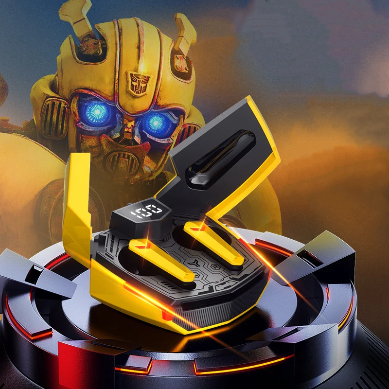 BumbleBee Wireless Bluetooth Headset Esports Game bez oneskorenia HiFi zvuk Kvalita zvuku do uší lietajúce krídlové dvere dlhá výdrž