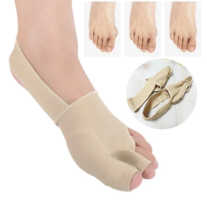 Bunion Corrector Orthotica Big Toe Separator Hallux Valgus Foot Correction Pedikúre ponožky Ortotika kosť
