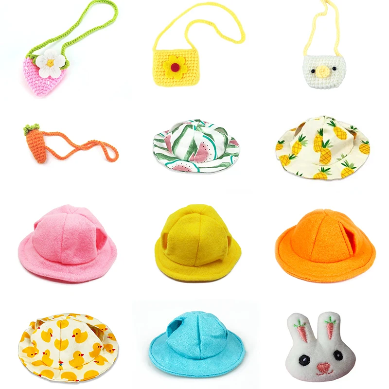 Bunny roztomilé dekorácie batohové klobúky trpaslíky Králikové príslušenstvo Lop-Ear Bunny Výlet