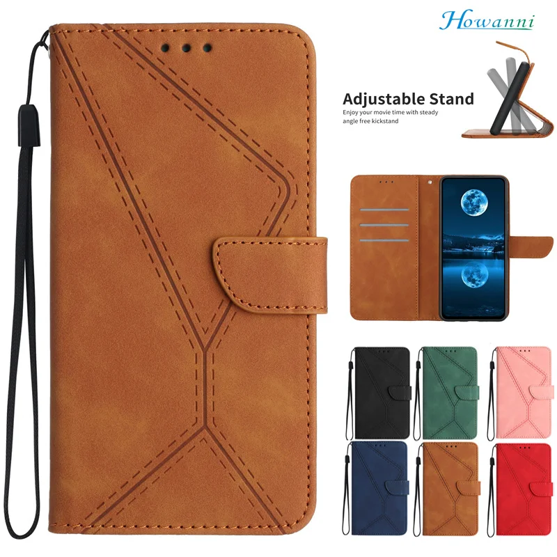 Business Leath Flip Cover pre ostrý Aquos Sense8 Pase Card Card Slots Wallet Tack Puzdro pre ostrý kryt Aquos Sense 8 Cover