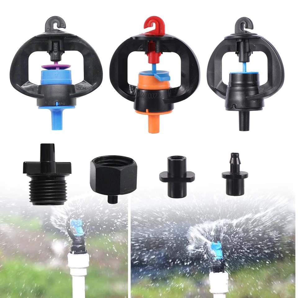 Butterfly Rotuing Sprinkler Garden Sprinkler 360 stupňov rotujúce zavlažovanie postrekovača Krajina skleník
