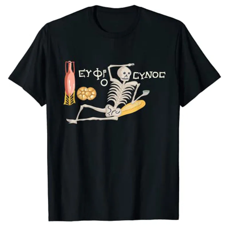 Buďte veselí, užite si svoje životné tričko Ženy Men Men Obliekanie Humor Funny Graphic Tee Tops Archeology & Art Apparel Gifts