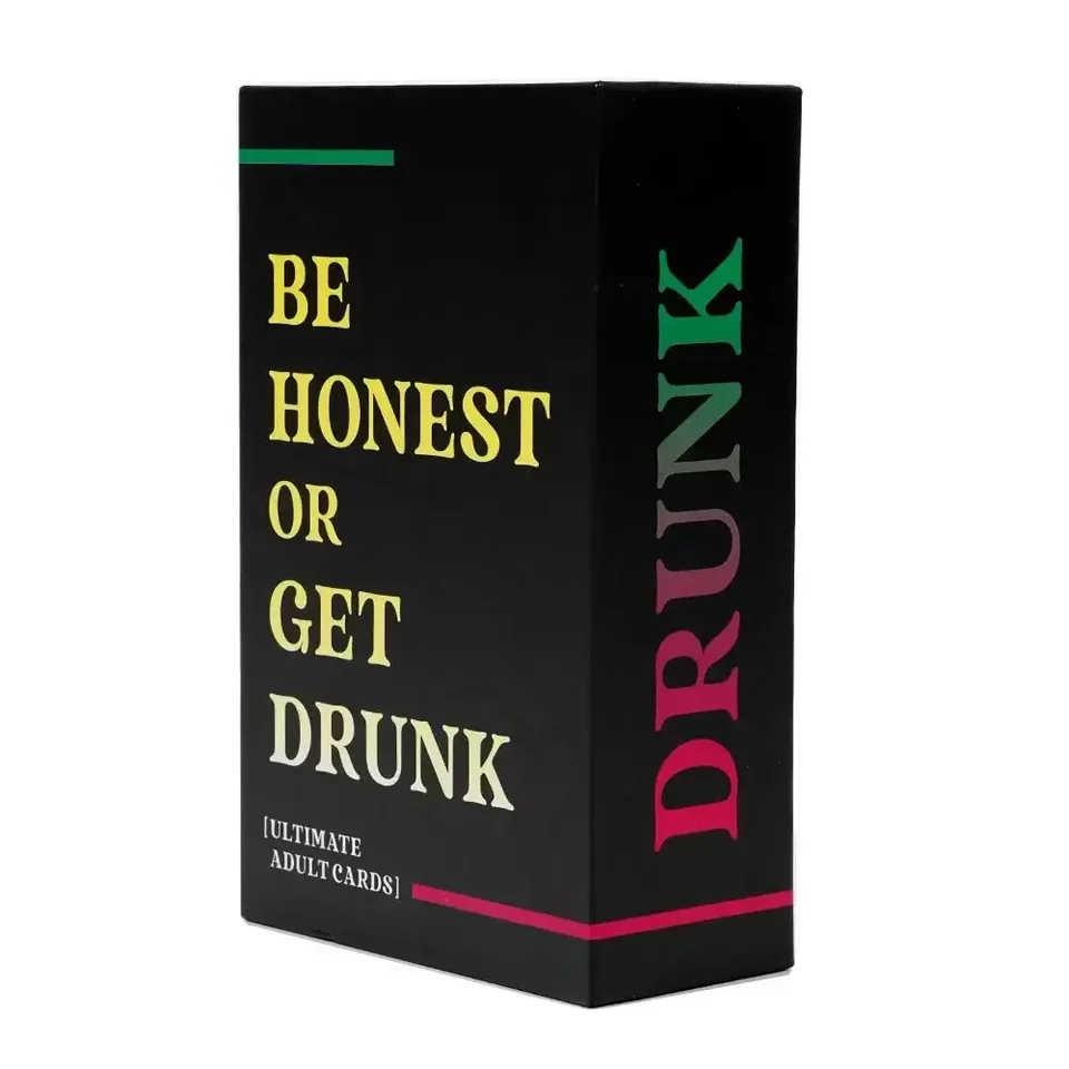 Buďte čestní alebo opitých Ultimate Adult Card Game 77 Cards Party Gare Games in Box English Version Drink Card Game Doskové hry
