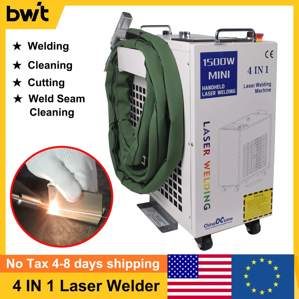 BWT 1500W Vlákno laserové zváracie strojové ručné ručieie