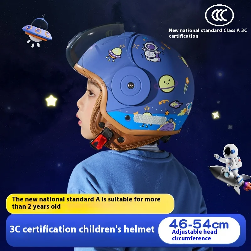 BYB Nový národný štandard triedu A 3C Certifikácia Detské štvorročné sezóny detská prilba Karika