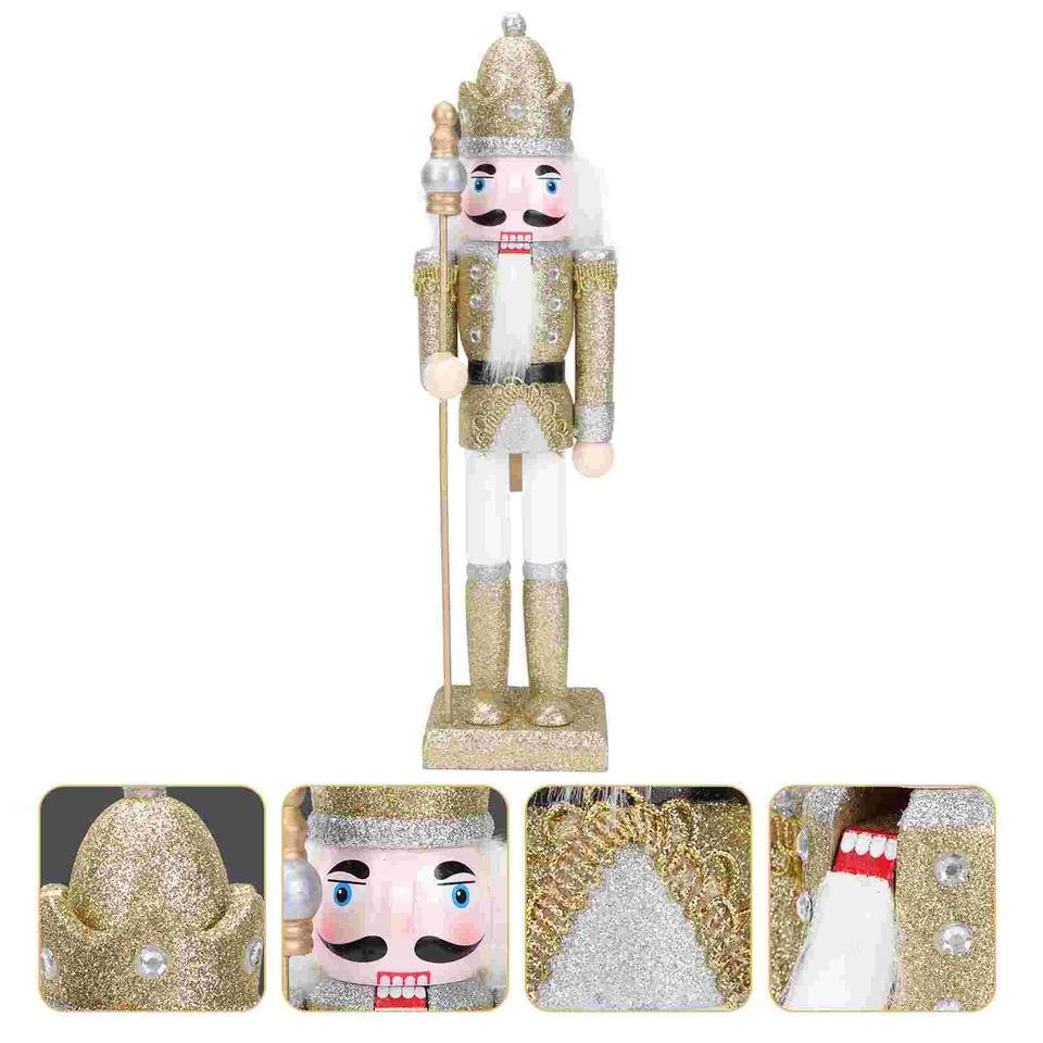 Bábiky pre bábiky Luskáčik drevené bábky dekor drevené orechové orechové stolné orechové ozdoby ozdobené karikatúrou