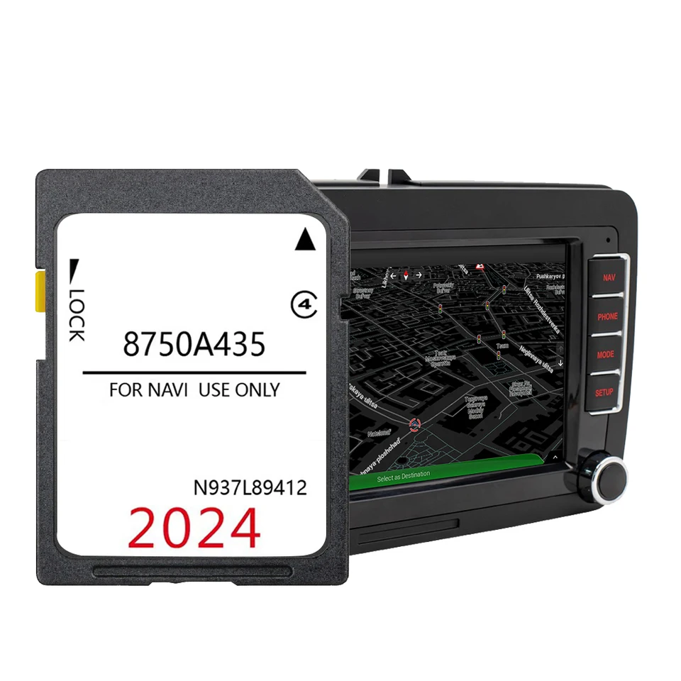 C-11 Navi Navigation Update UK Europe Map MAP Verzia 2024 pre Citroen C4 Aircross 2011-2017 CAR GPS SD Card 8750A435 16 GB