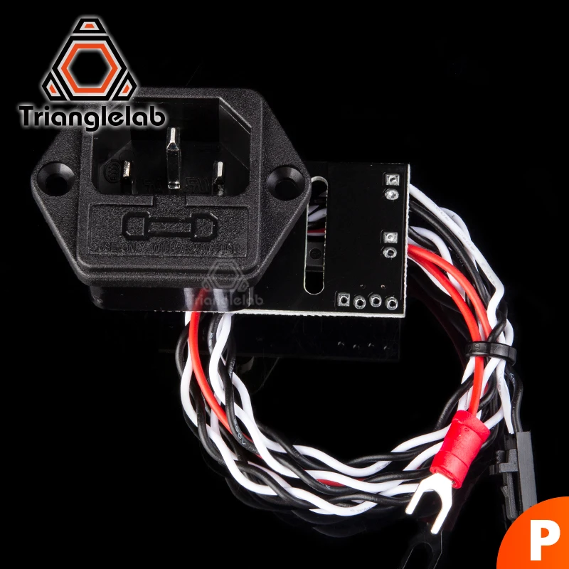C TriangleLab Power Panic for Prusa i3 Mk3 3D tlačiareň SPORTUJTE SPOLOČNOSŤ PODPOROVAŤ PODPOROVANIE PSU