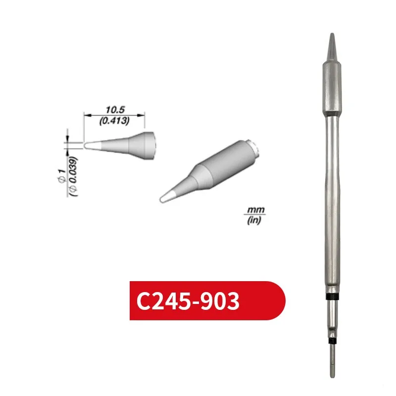 C245-903 Spájkové tipy pre JBC Sugon AIFEN T245 Rukoväť rukoväte/regulácie teploty