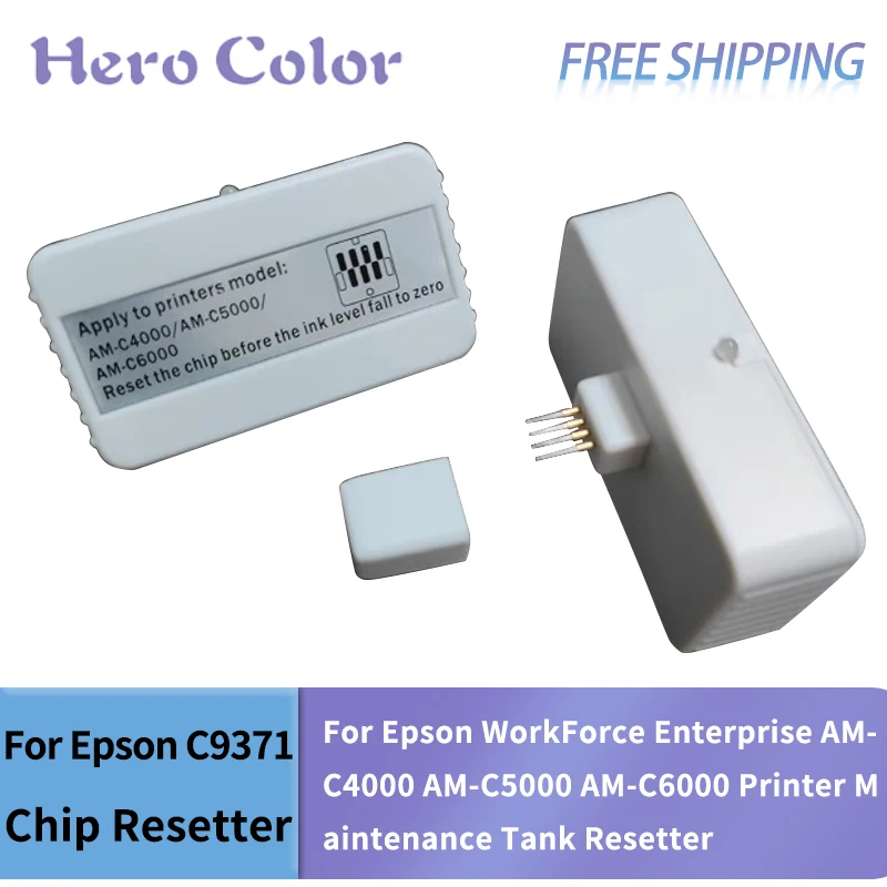 C9371 Resetter kazety pre atrament pre Epson Workforce Enterprise AM-C4000 AM-C5000 AM-C6000 Resetter Dodávka TLAČ