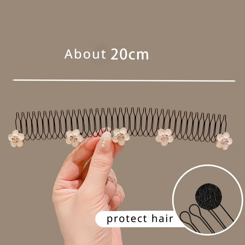 Camellia Pearl Broken Hair Organizátor Dievčatá Dievčatá Vlasáň