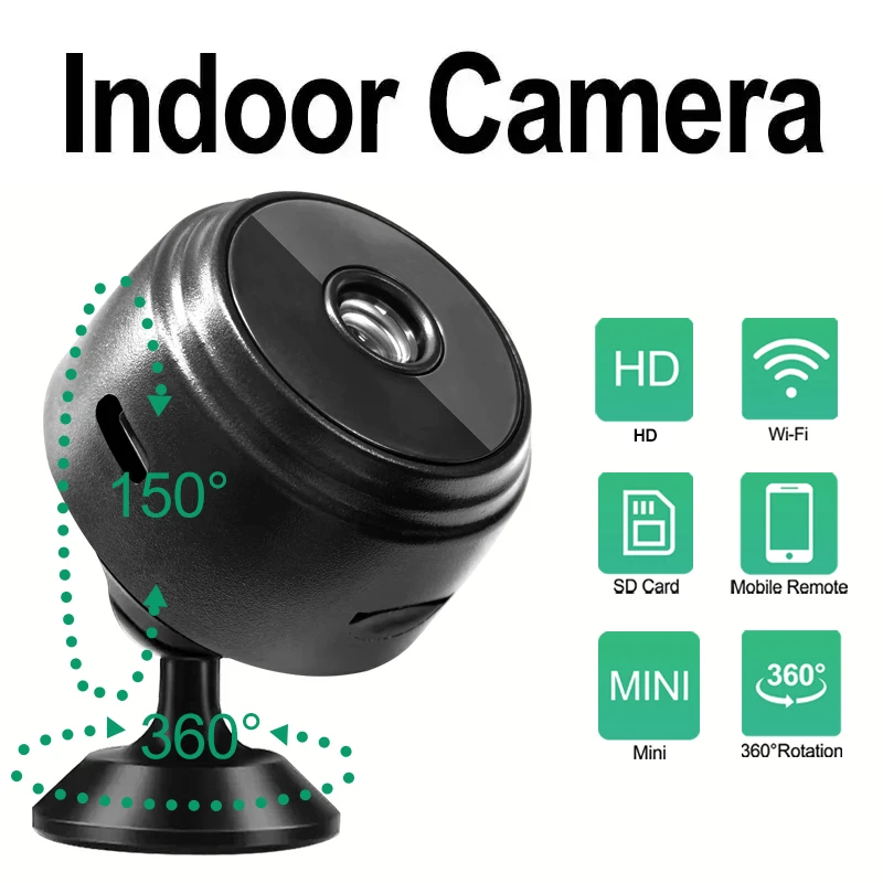 Camera Mini A9 WiFi Wireless 1080p Video Voice Recorder Home Camera Security Surveillance Camera