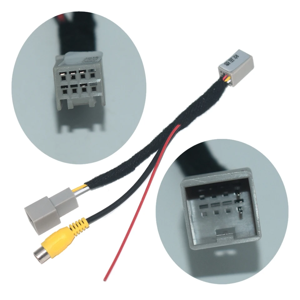 Camera Zadná kamera RCA Video Convert Camera Convert Cable Adapter pre Mitsubishi Outlander ASX GF GG ZJ