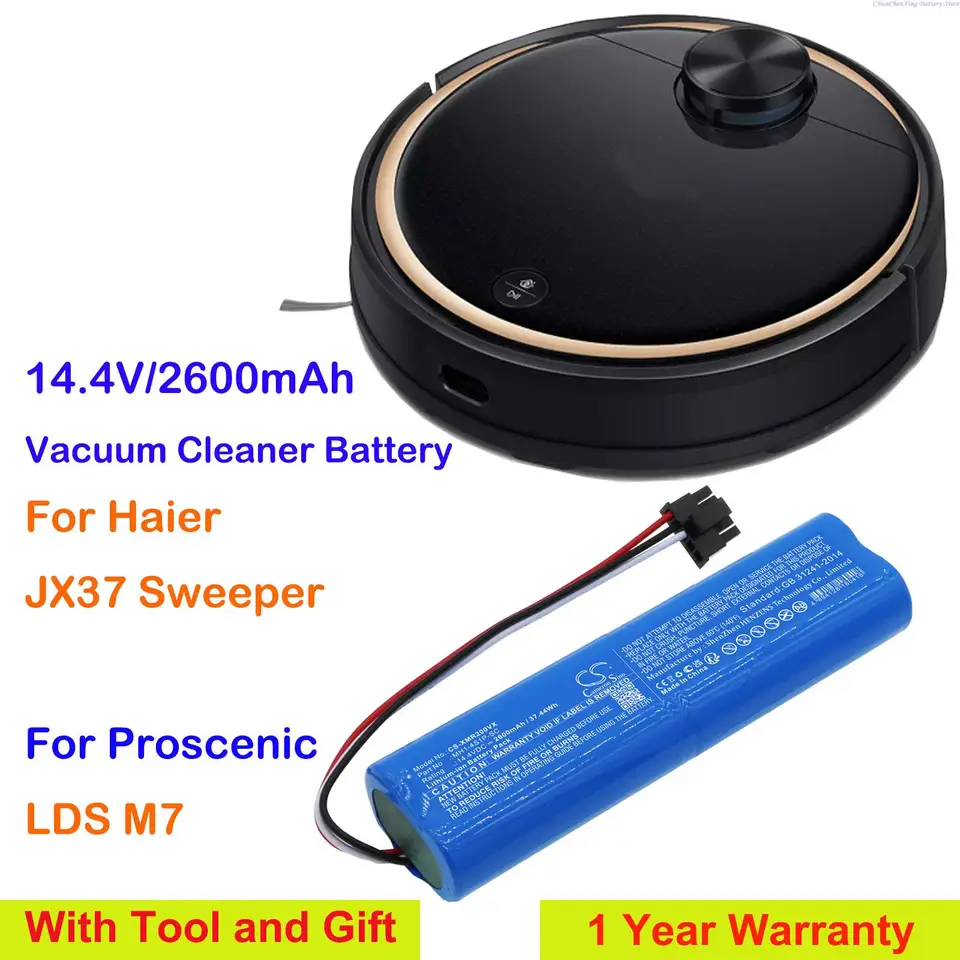 Cameron Sino 2600 mAh vysávač batéria MH1-4S1P-SC pre haier JX37 Sweeper, pre proscenický LDS M7