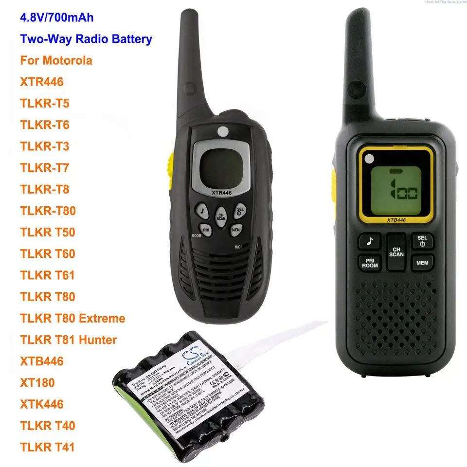 Cameron Sino 700MAH batéria IXNN4002A pre Motorola XTR446, XTB446, XT180, XTK446, TLKR-T5, TLKR-T6, TLKR-T3, TLKR-T7, TLKR-T8, TLKR-T80