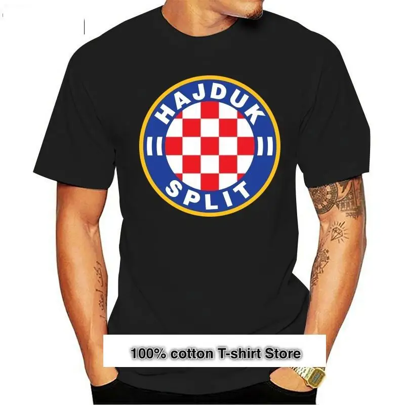 Camiseta blanca de fútbol para hombre y Mujer, Camisa de Hajduk, Split Croatian, Club de Fútbol, ​​Tops de Fondo, Ropa Para Mujer