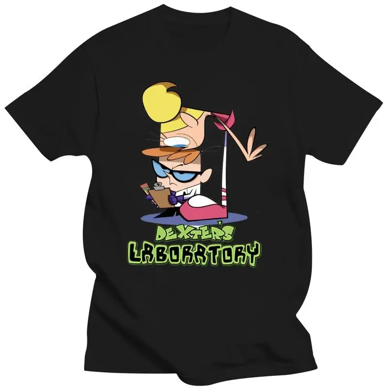Camiseta Con Dibujos Animados Dexter Laboratory V1 Poster 1996, (Blanco), Todas Las Tallas, S-3xl, 2xl, 32xl, Nueva