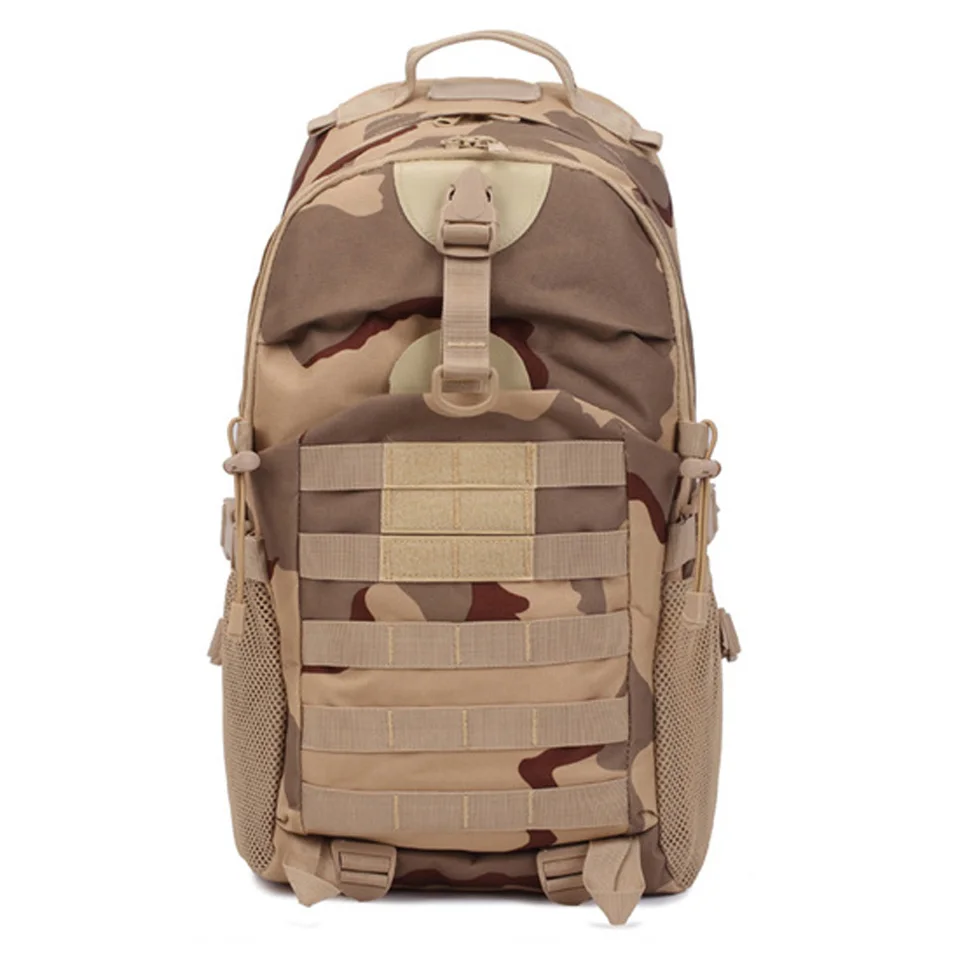 Camo Bag Muži taktický batoh molle bug out vrecko vodotesný kemping turistický lovecký batoh