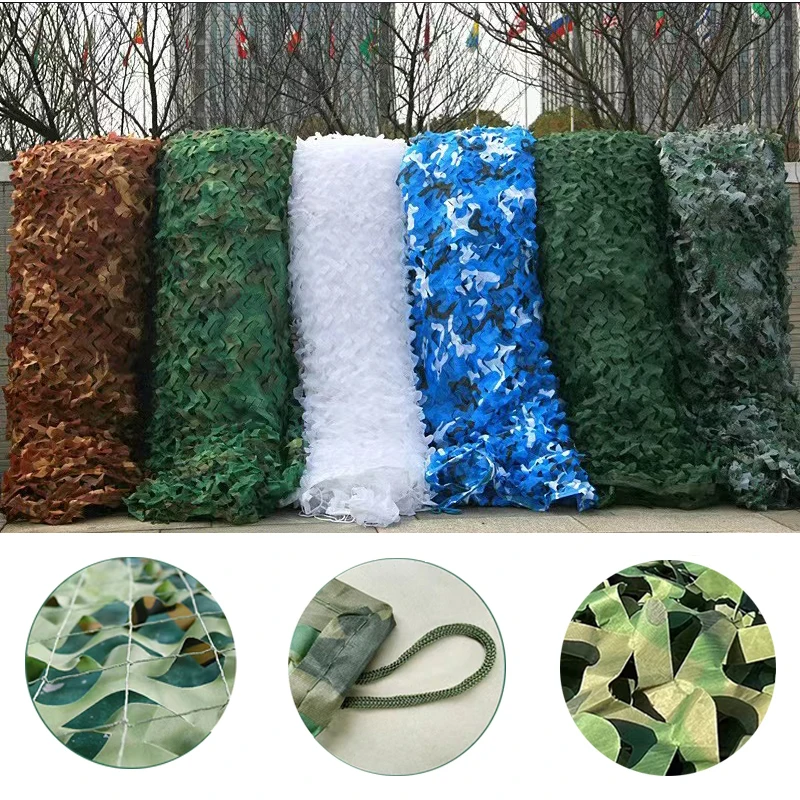 Camouflage Net Lov Lov Mamouflage siete Mamouflage Training Training Forest Training Camouflage Car net markíza kemping slnečno
