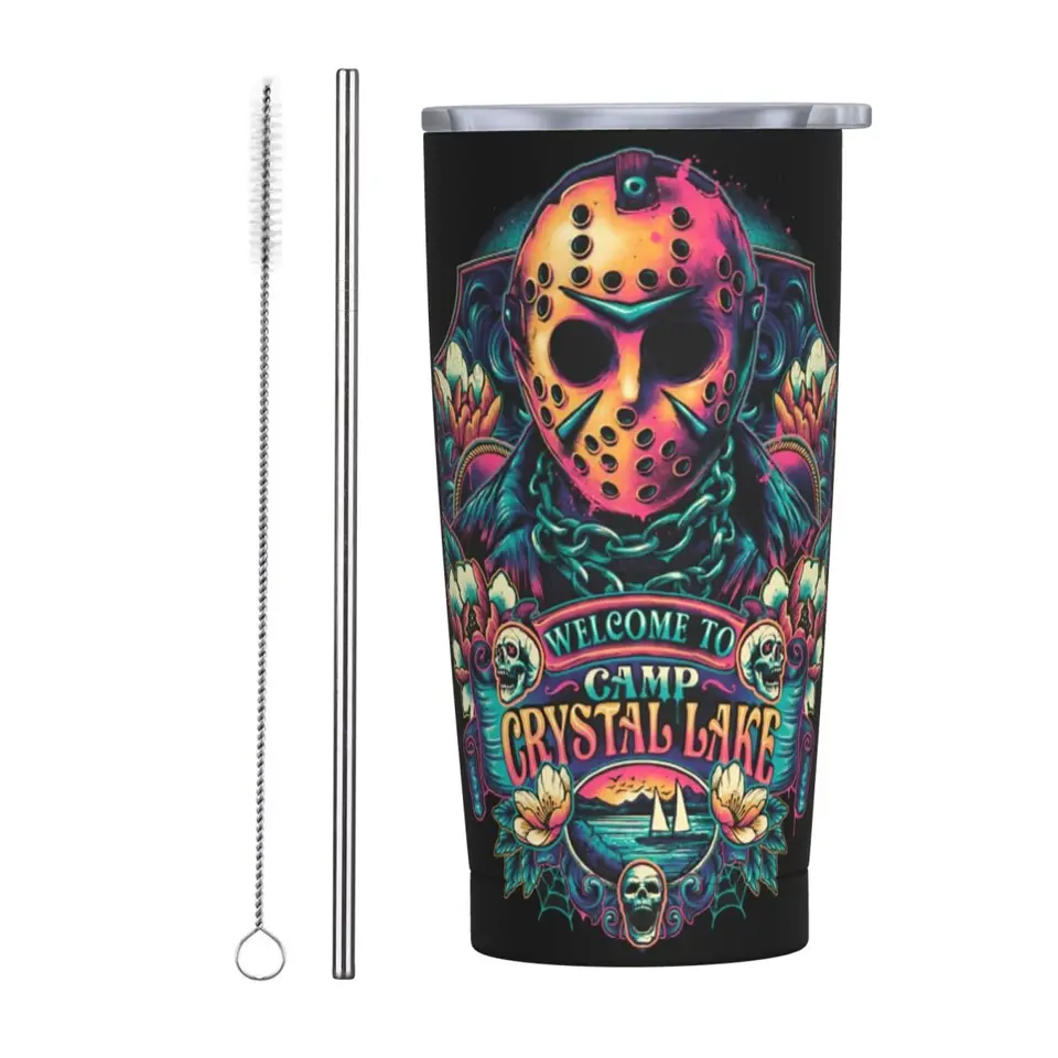 Camp Crystal Lake Killer Jason Tumbler