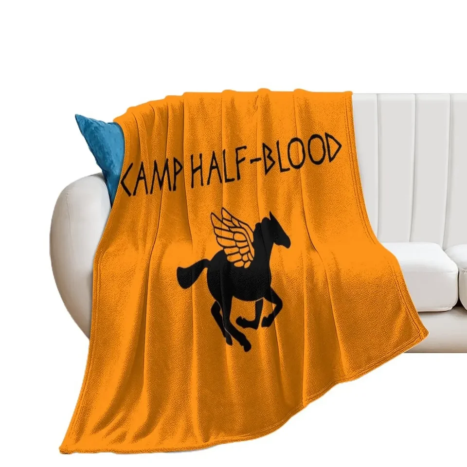 Camp Half -Blood - Percy Jackson hodí prikrývky vianočné darčeky Cosplay anime prikrývky