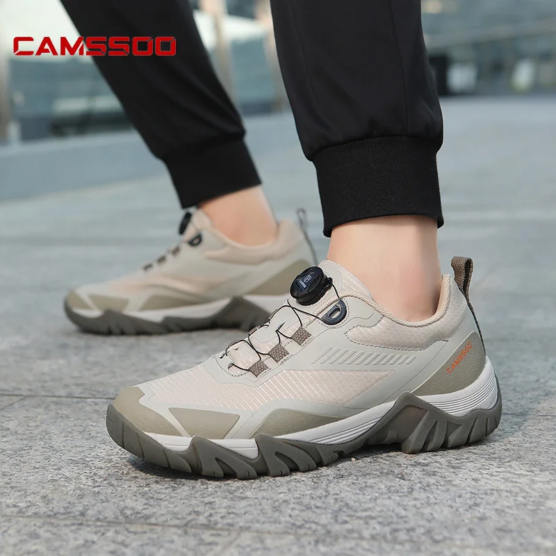 Camssoo turistické topánky Men vonkajšie lezecké kempingové kempingové topánky horské trekking tenisky Ženy priedušné Wakling Príležitostné topánky