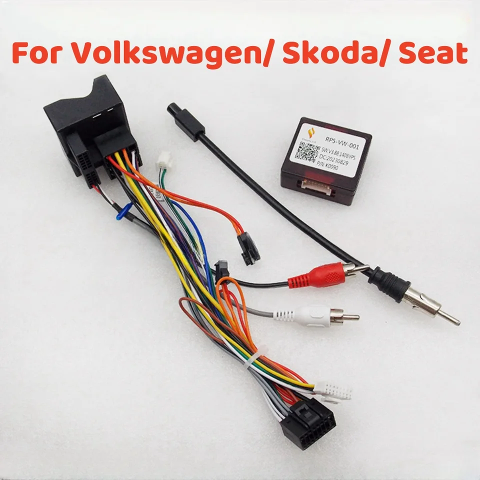 CANBUS Box RP5-VW-001 pre Volkswagen Skoda Golf 5/6/Polo/Passat/Jetta/Tiguan/Touran Android 2 DIN GPS MP5 Player Player prijímač