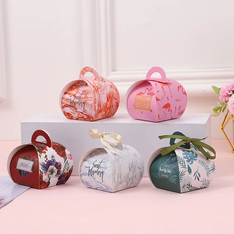 Candy Box Chocolate Lantern uprednostňujte darčekové obaly so stuhou bábätká Svadba narodeninové oslavy Dodávky balení krabičky 30 percent