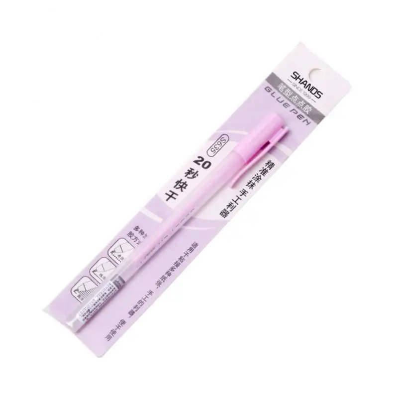 Candy Color Glue Pen Príručka Dispenzačné pero Rýchlo sušenie Dot Gule Stick DIY Vysoké viskozita lepidla Školské kancelárske potreby