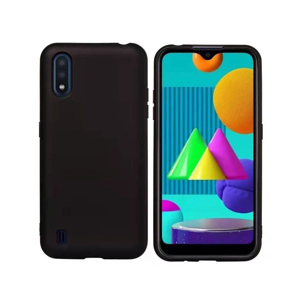 Candy Matte puzdro pre Samsung Galaxy M10 M01 M02S M10 M20 A01 jadro A02S A10 A10S SOCKOPPRUSP -odolný v oblasti ochrany mäkkých silikónov