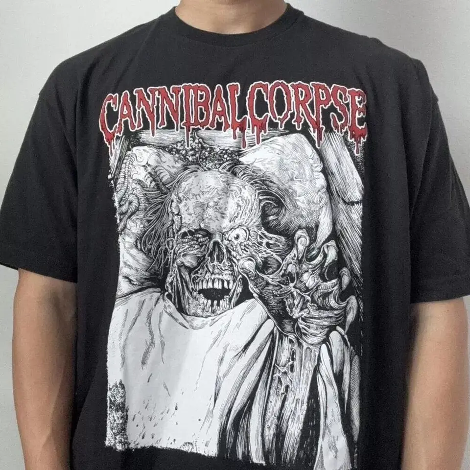 Cannibal Corpse 2000s Band S Black T košeľa dotlač