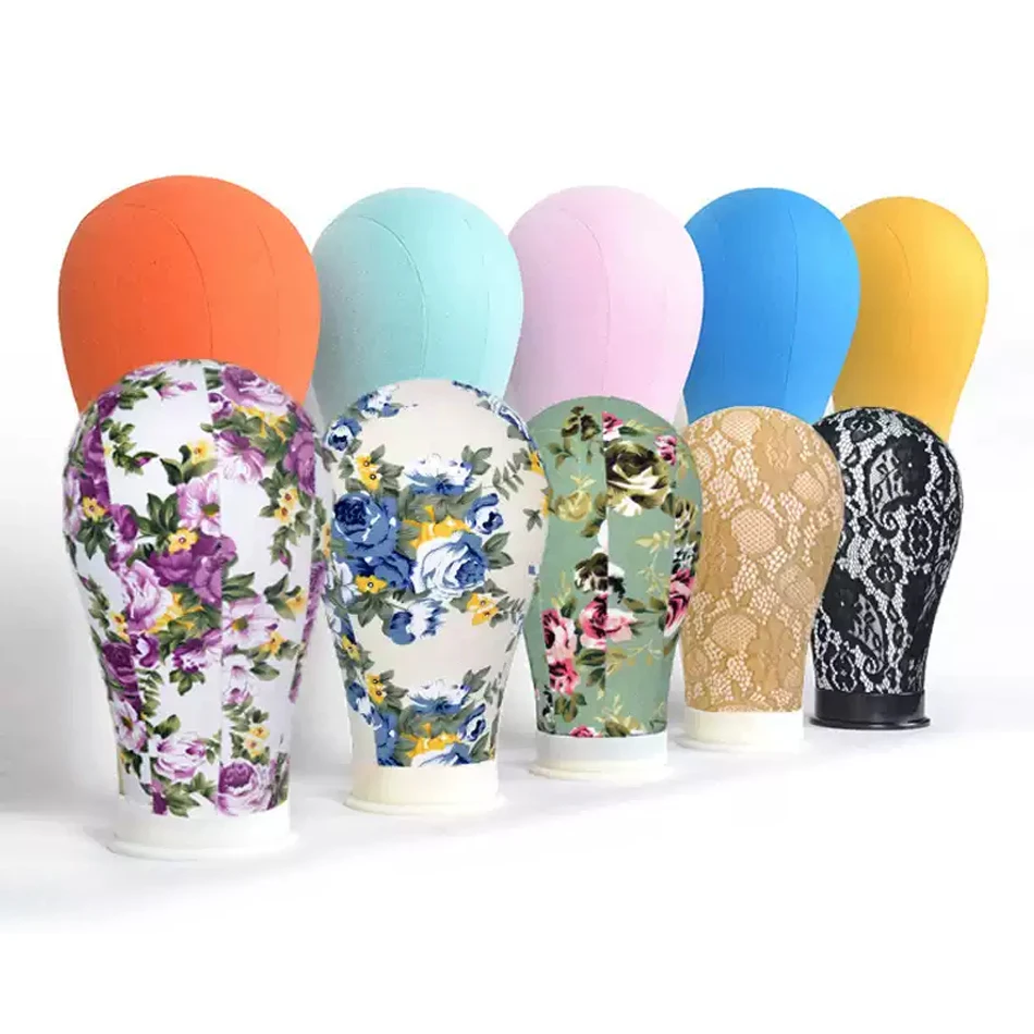 Canvas Block Head Kit Training Mannequin Parte