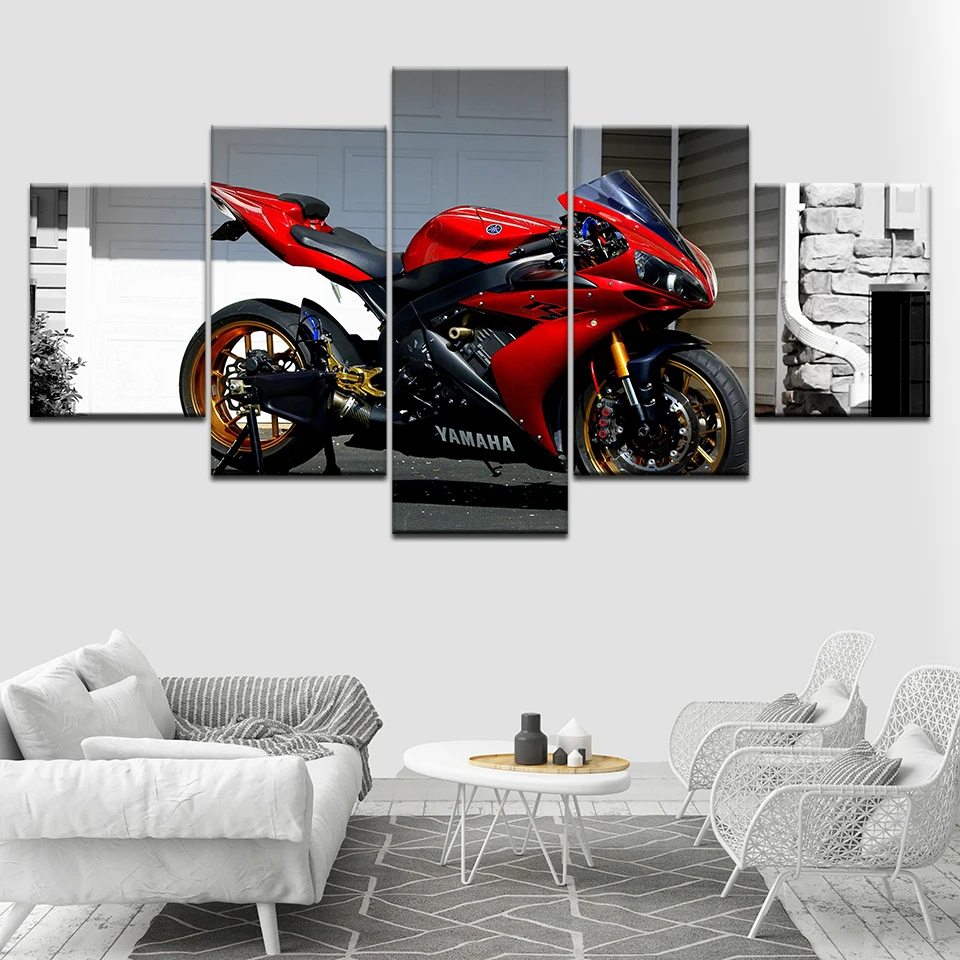 Canvas Wall Art HD Vytlačený plagát Modulárny rám