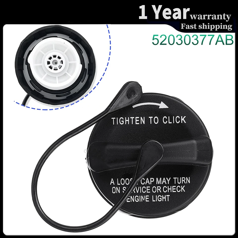 Cap palivová nádrž na uzamknutie plynovej čiapky Chrysler Dodge Jeep Cruiser Challenger Charger Dakota Durango Compass Grand Cherokee 52030377ab