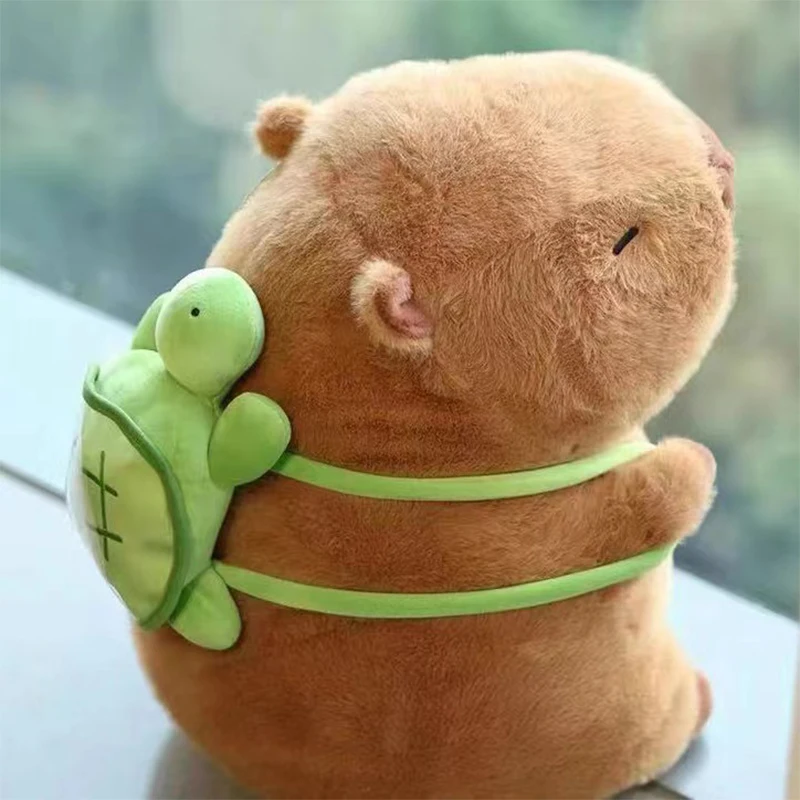 Capybra plyšová simulácia simulácie cabara anime nadýchaná hračka kawaii Plushie roztomilé bábiky plnené zvieratá Soft