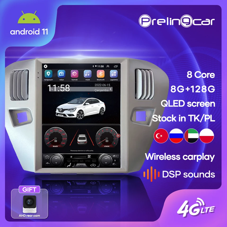 Car Android 11 Radio Stereo prijímač pre Citroen Elysee Video Player Multimedia Navigation GPS