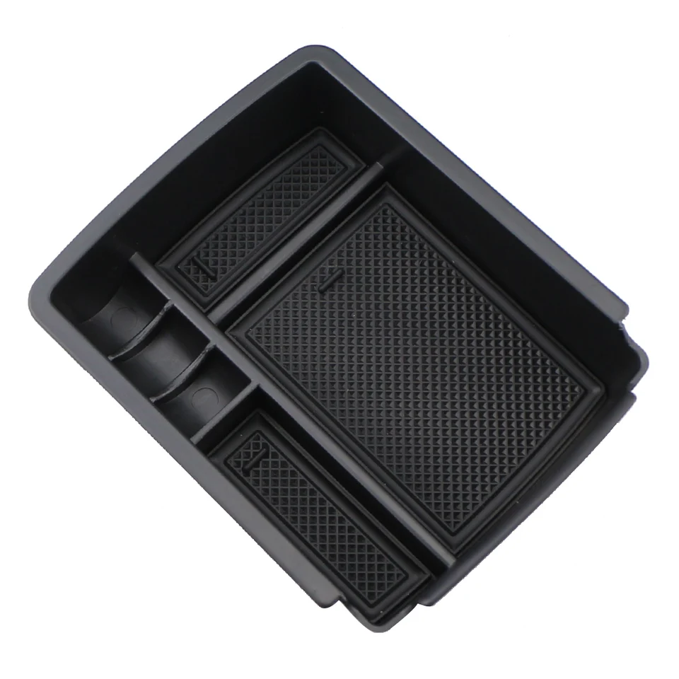 Car Center Console Tray Center Console Tray Keep Your Auto Tidy Black Center Console Glove Box pre Golf 7 Golf MK7 VII 5G GT IR