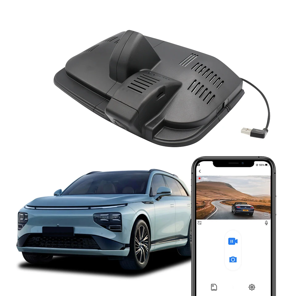 Car Dashcam 4K pre XPeng G9 2022 2023 2024, Fitcamx OEM Style Cooaparát