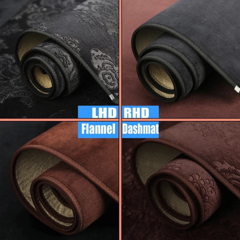 Car Dashmat pre Ford Grand C -Max MK2 2010 - 2019 2018 2017 2016 Automatický informačný kryt flanel Dash Mat Pad Sunshade Accessories