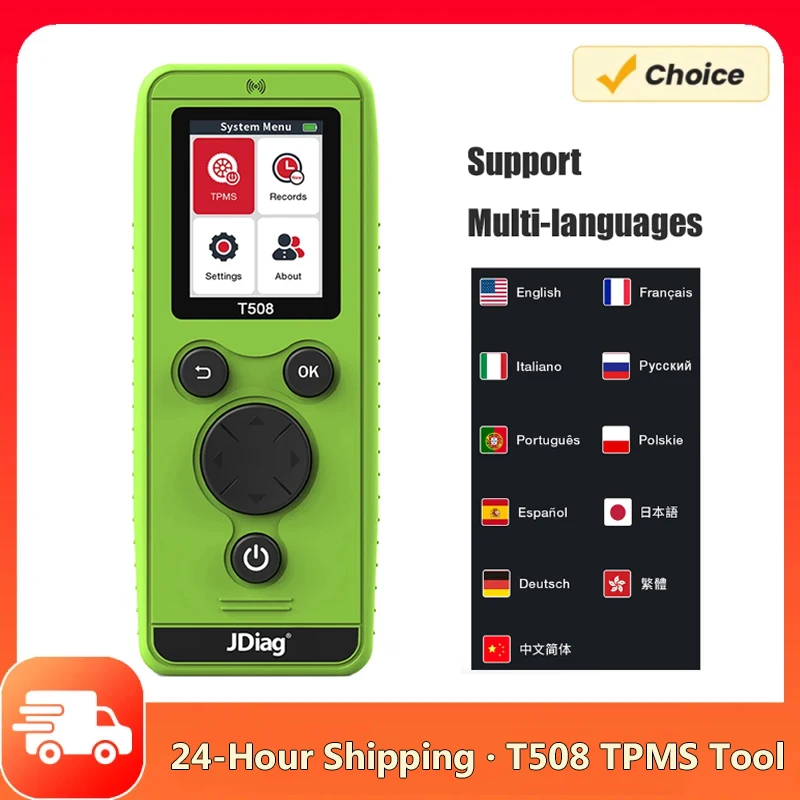 CAR TPMS Relearn Tool Universal T508 TPMS TLAK TLAKOVÝ TLAK AKTIVÁCIA RESET nástroj pre Volvo BMW Chevrolet Buick KIA FORD