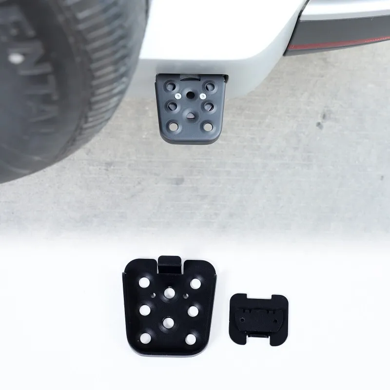 Carbon Steel Car Tail Trailer Tour Ring Not Pedál Pedál Pedál pre Land Rover Defender 90 110 130 2020-2024