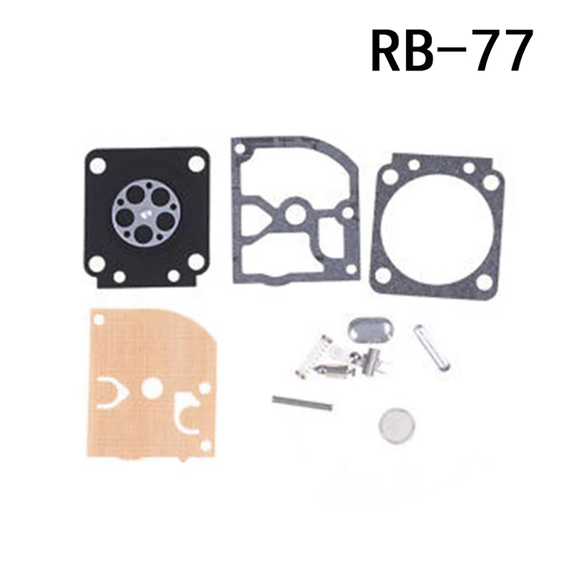 Carburetor Carb Repair-Kit pre stihl MS170 MS180 M 10 pre Zama RB-77 Chainsaw RB-77 Kombinovaný tesniaci tesnenie Trám trávu SPARE