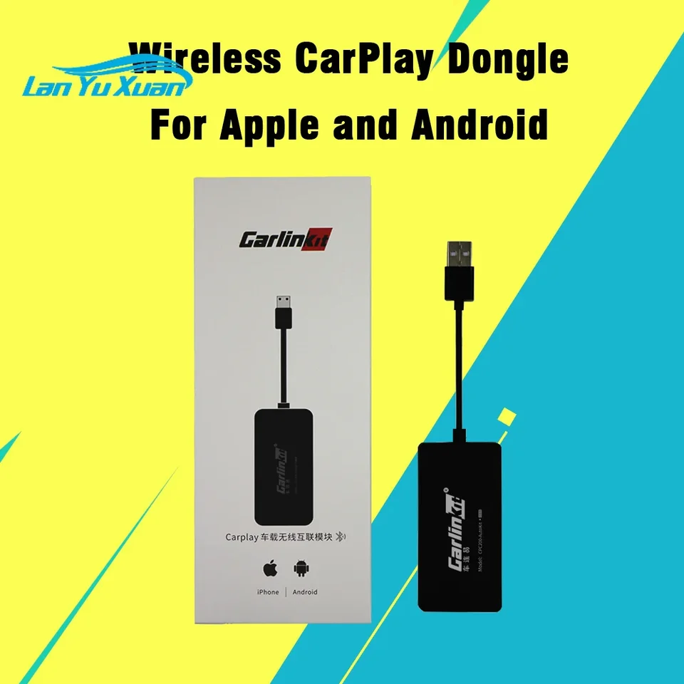 CarLinkit vylepšil bezdrôtové CarPlay Dongle Android Auto Smart Link USB Dongle Adapter Android multimediálny prehrávač Android